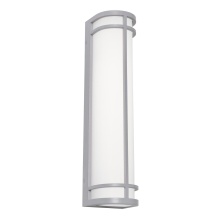 AFX Lighting, Inc. CRNW0624LAJUDTG - Crain 24'' LED Outdoor Sconce, 120-277V, 24W, 5 CCT, TG