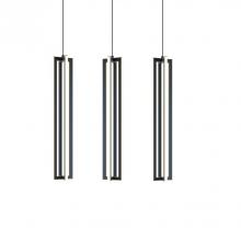 AFX Lighting, Inc. CSSP24L30D1BKLNR3 - Cass 3 Light Small Linear Pendant