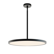 AFX Lighting, Inc. EGRP24LAJUDBK - Edge Round 24'' LED Pendant 120-277V 40W 5CCT BK