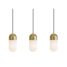 AFX Lighting, Inc. IRVP05LAJUDLBLNR3 - Irvine 3 Light Linear Pendant, 120V, 45W, 5 CCT, LB