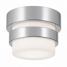AFX Lighting, Inc. MIAF05LAJUDPC - Miami 5'' LED Flush Mount 120-277V 10W 5CCT PC