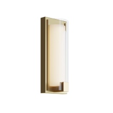 AFX Lighting, Inc. MSAS0512LAJUDLB - Mesa 12'' LED Sconce 120-277V 20W 5CCT LB