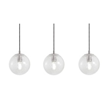 AFX Lighting, Inc. PLAP07MBSNLNR3 - Palla 3 Light Linear Pendant, 60W, SN