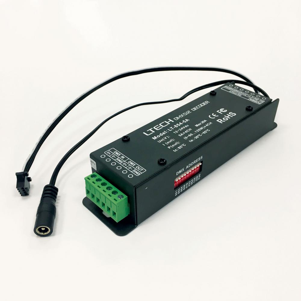DMX Decoder for RGB Tape Light