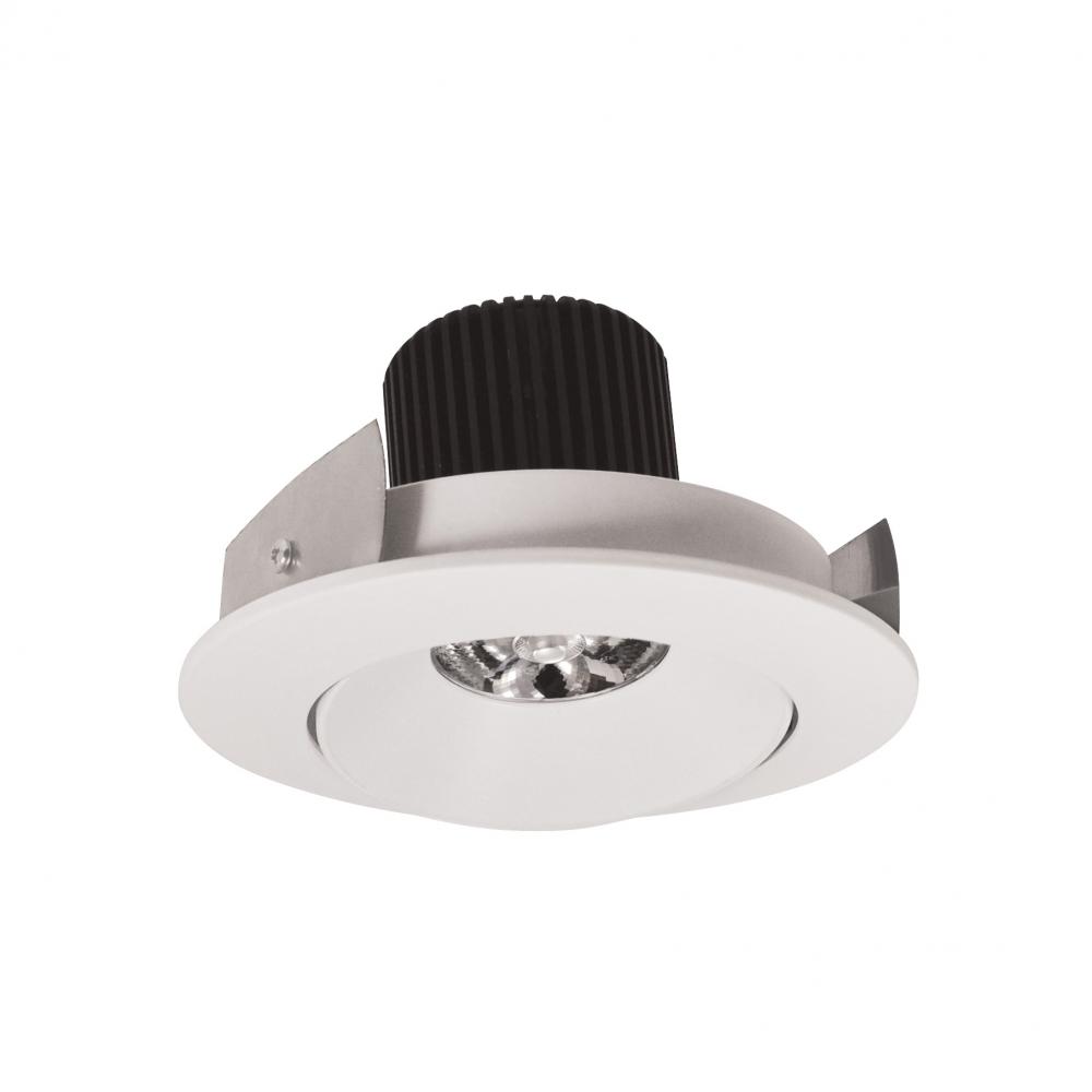 4" Iolite LED Round Adjustable Cone Reflector, 10-Degree Optic, 800lm / 12W, 3500K, White