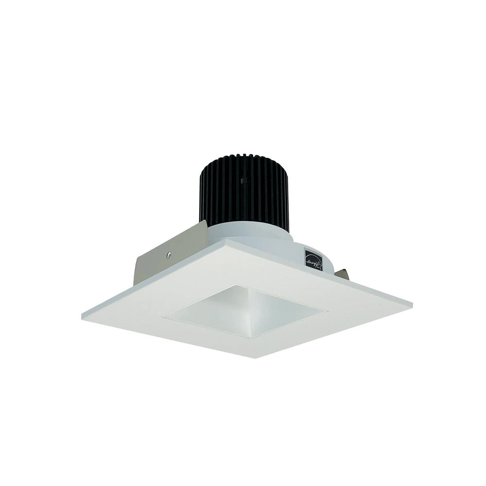 4" Iolite LED Square Reflector with Square Aperture, 10-Degree Optic, 800lm / 12W, 2700K, Matte