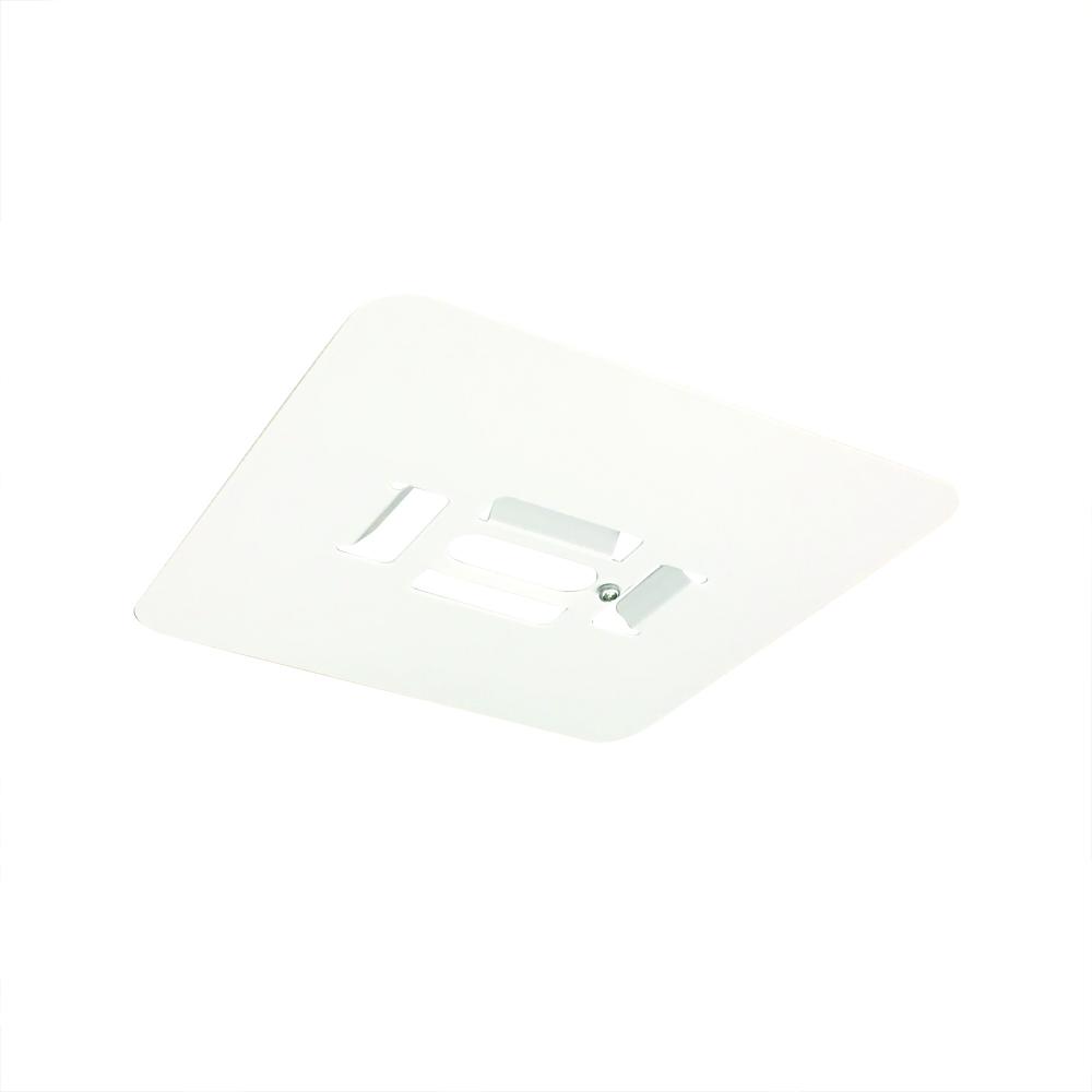 Surface Mount Kit for L-Line Direct Series, White Finish with White End Caps