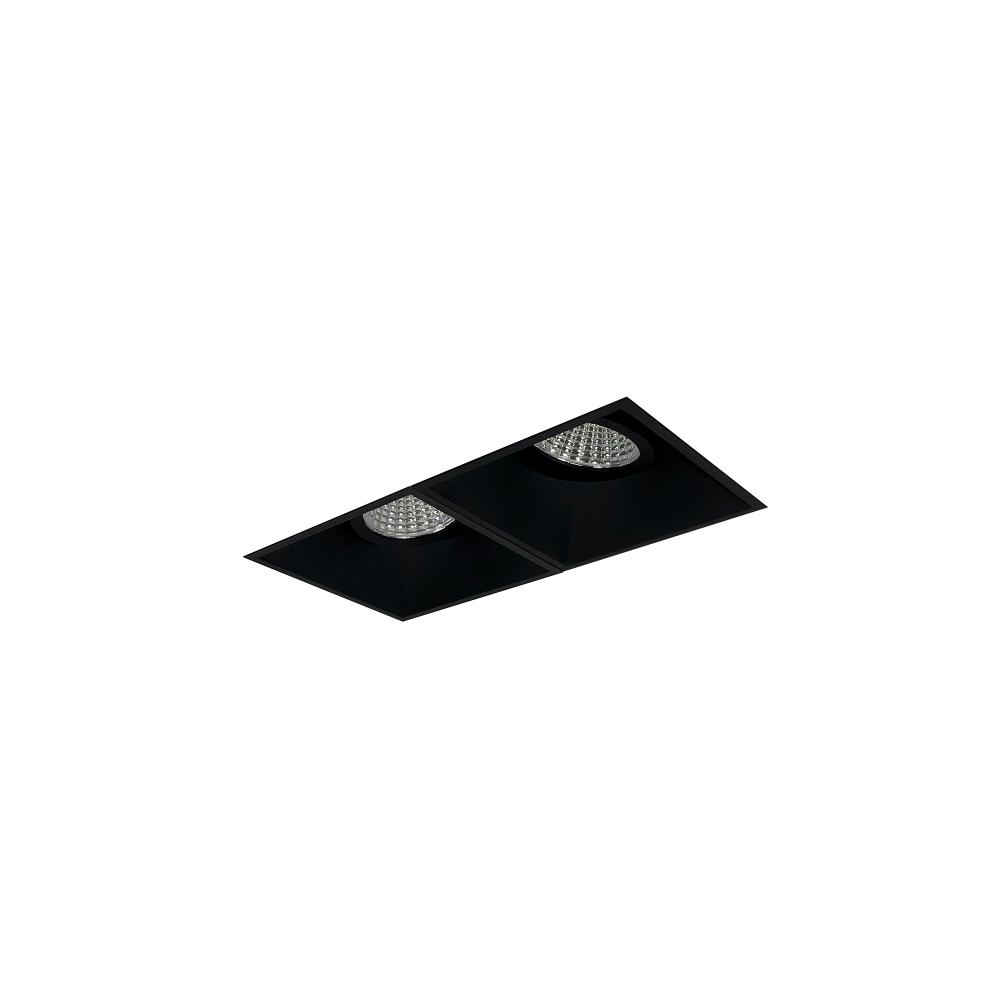 Iolite MLS 2-Head Trimless Reflector Kit, Comfort Dim, 800lm, Black Adj. Gimbal Trims