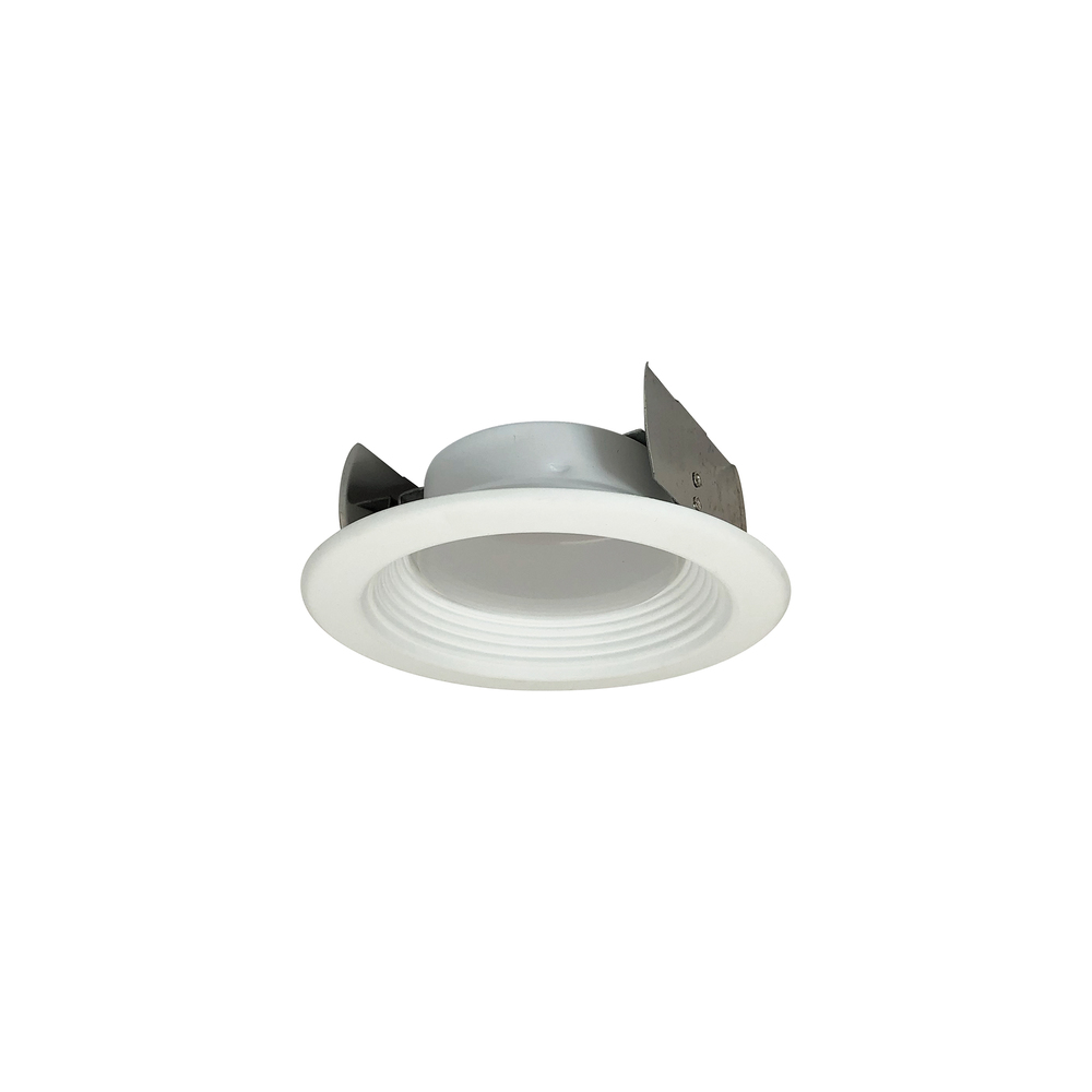 4" AC Onyx LED Retrofit Baffle, 700lm / 10.5W, 5000K, White finish