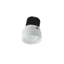 Nora NIO-2RTLA40QMPW - 2" Iolite LED Round Trimless Adjustable, 10-Degree Optic, 800lm / 12W, 4000K, Matte Powder White