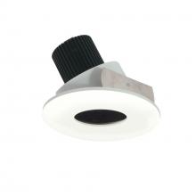 Nora NIO-4RPHA30QMPW - 4" Iolite LED Round Adjustable Pinhole, 10-Degree Optic, 800lm / 12W, 3000K, Matte Powder White