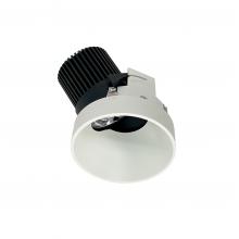 Nora NIO-4RTSLA27QWW - 4" Iolite LED Round Trimless Adjustable Slot, 10-Degree Optic, 800lm / 12W, 2700K, White