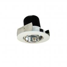 Nora NIOB-2RC40QCMPW - 2" Iolite LED Round Adjustable Cone Reflector, 10-Degree Optic, 800lm / 12W, 4000K, Specular