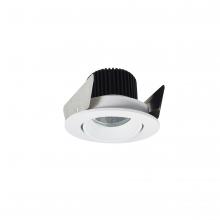 Nora NIOB-2RC27QWW - 2" Iolite LED Round Adjustable Cone Reflector, 10-Degree Optic, 800lm / 12W, 2700K, White
