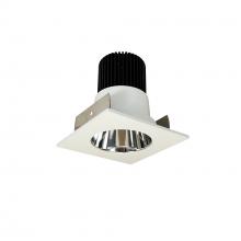 Nora NIOB-2SNDC35XCMPW/10 - 2" Iolite LED Square Reflector with Round Aperture, 1000lm / 14W, 3500K, Specular Clear