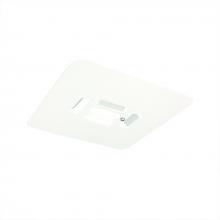 Nora NLIN-JBCW - Surface Mount Kit for L-Line Direct Series, White Finish with White End Caps