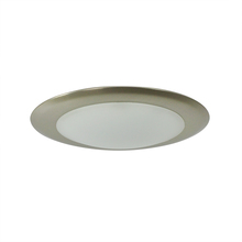 Nora NLOPAC-R6509T2430NM - 6" AC Opal LED Surface Mount, 1150lm / 16.5W, 3000K, Natural Metal finish