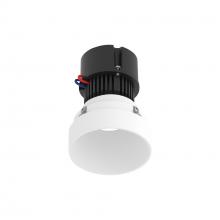 Nora NPR-4RTLNDC27XWW - 4" Pearl 120V LED Round Trimless Retrofit Downlight, 1150lm / 10W, 2700K, Warm White Finish