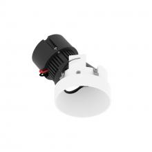 Nora NPRLV-4RTSLA35XMPW - 4" Pearl 12V LED Round Trimless Adjustable Slot Retrofit, 1050lm / 10W, 3500K, Bright White