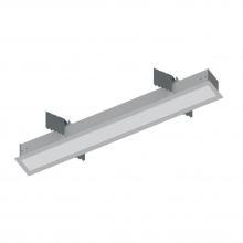 Nora NRLIN-21040A - 2' L-Line LED Recessed Linear, 2100lm / 4000K, Aluminum Finish