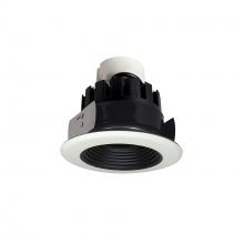  NRMC3-42L127FBW - 4" Marquise III Retrofit, Black Baffle/White Flange, 120-277V; 0-10V Dimming, 1300lm / 12W,