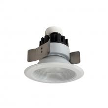  NRMC3-52L140FWW - 5" Marquise III Retrofit, White Baffle/White Flange, 120-277V; 0-10V Dimming, 1300lm / 12W,