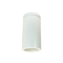  NYLS3-6S1L235NP01WWW - 6" Sapphire III Surface Mount White Cylinder, Matte Powder White Reflector/Matte Powder White