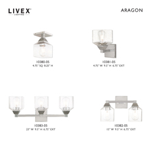 Livex Lighting 10383-05 - 3 Lt Polished Chrome Bath Vanity