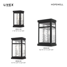 Livex Lighting 20522-04 - 2 Lt Black Outdoor Wall Lantern