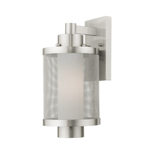 Livex Lighting 20682-91 - 1 Lt Brushed Nickel Wall Lantern