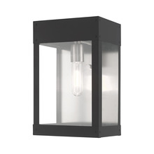 Livex Lighting 20872-76 - 1 Lt Scandinavian Gray Outdoor Wall Lantern