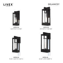 Livex Lighting 20993-04 - 1 Lt Black Outdoor Wall Lantern