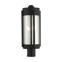 Livex Lighting 22386-04 - 2 Lt Black Outdoor Post Top Lantern
