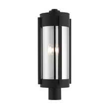 Livex Lighting 22387-04 - 3 Lt Black Outdoor Post Top Lantern