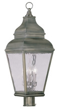 Livex Lighting 2606-29 - 3 Light VPW Outdoor Post Lantern
