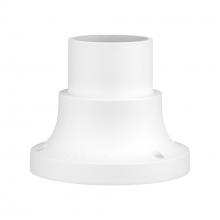 Livex Lighting 78212-13 - Textured White Pier Mount Adapter