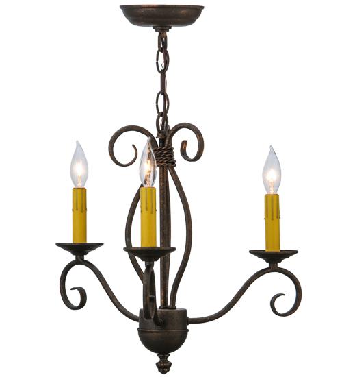 18" Wide Sienna 3 LT Chandelier