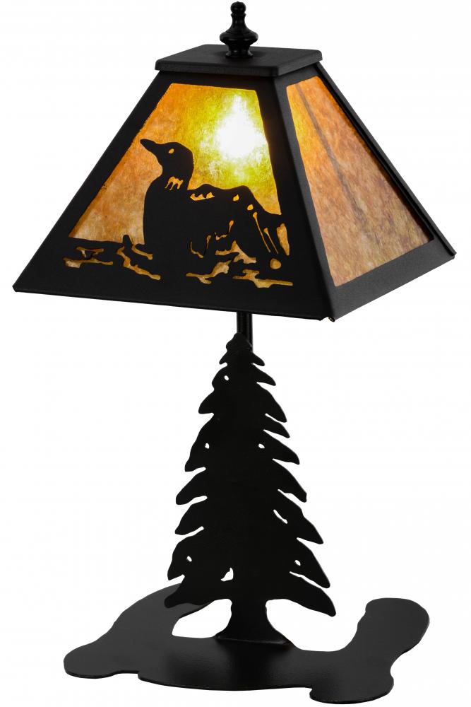 15" High Loon Accent Lamp