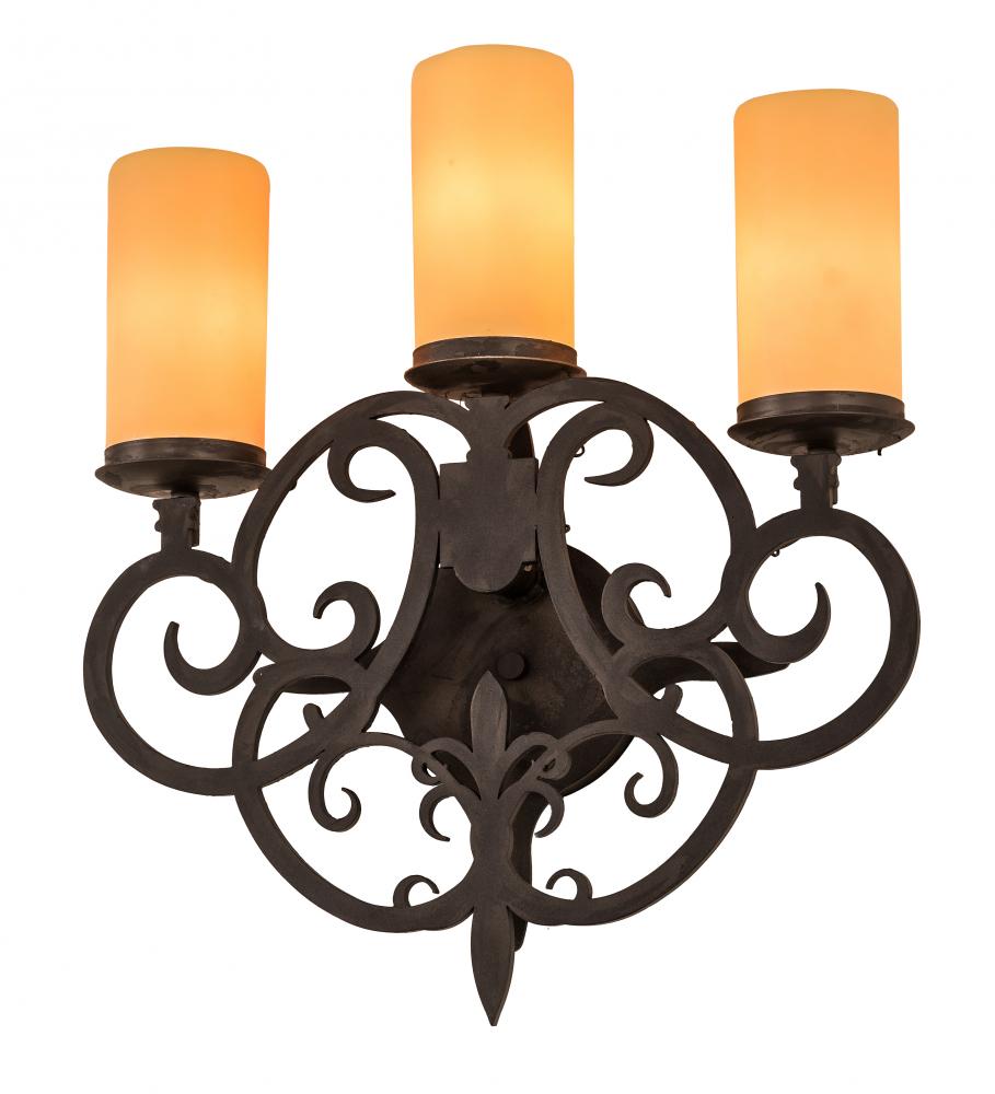 16.5" Wide Ashley Wall Sconce