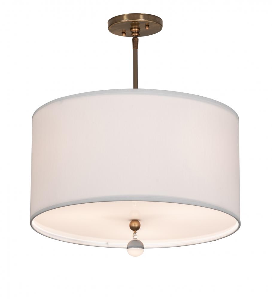18" Wide Cilindro Textrene Pendant