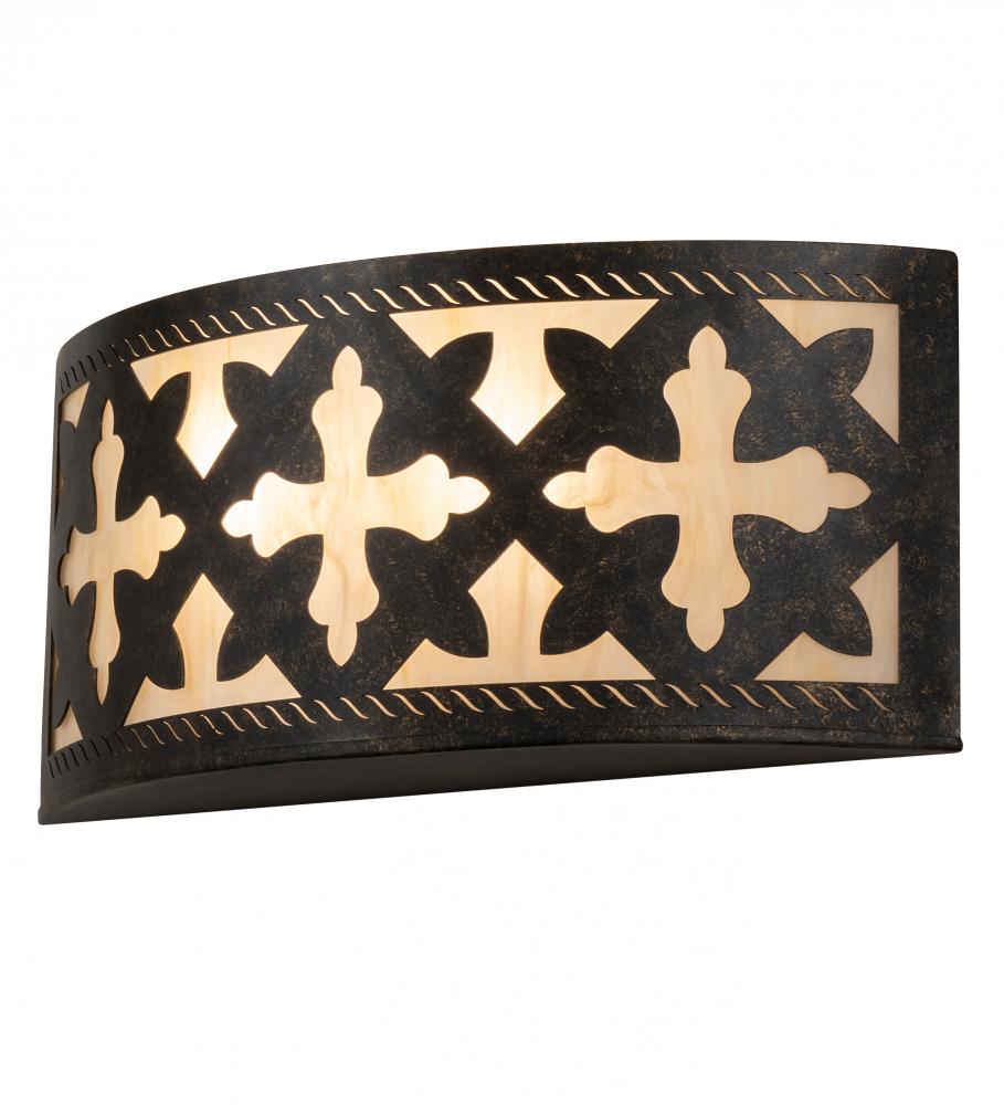 18" Wide Cardiff Wall Sconce