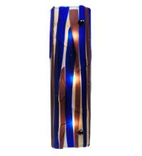 Meyda Green 111308 - 5"W Metro Fusion Midnight Glass Vanity Light