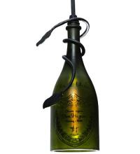 Meyda Green 115129 - 5"W Personalized Champagne Bottle Mini Pendant