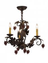 Meyda Green 117174 - 18"W Vineyard 3 LT Chandelier