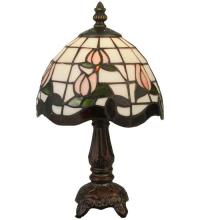 Meyda Green 132340 - 12" High Roseborder Mini Lamp