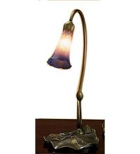 Meyda Green 13394 - 16" High Pink/Blue Pond Lily Accent Lamp