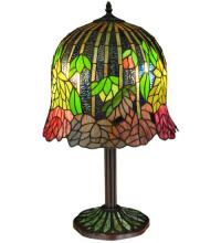 Meyda Green 134540 - 23"H Tiffany Honey Locust Base Table Lamp
