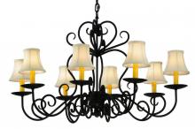 Meyda Green 137699 - 36"W Corrina 8 LT Chandelier