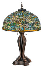 Meyda Green 139419 - 36" High Tiffany Laburnum Trellis Table Lamp