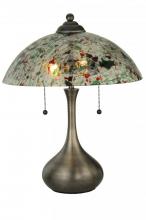 Meyda Green 143292 - 21"H Metro Fusion Confetti Glass Table Lamp